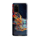 The Tractor Mugs Store Samsung Galaxy S20 Plus JCB 3CX White Cabin | Splash Art Tough case for Samsung® Quality Farmers Merch