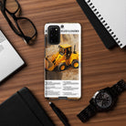 The Tractor Mugs Store Samsung Galaxy S20 Plus JCB 415 Loader Advert | Tough case for Samsung® Quality Farmers Merch
