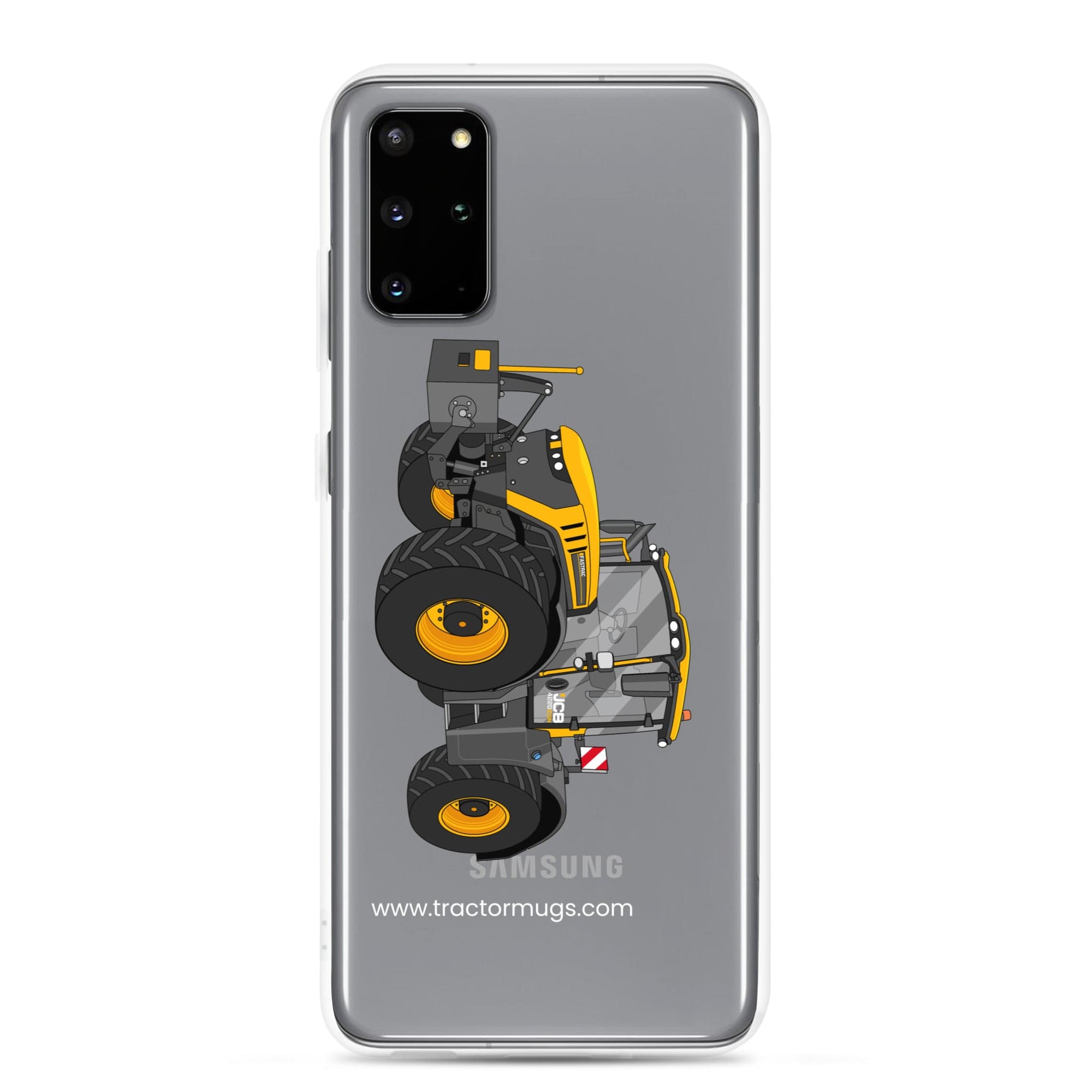 The Tractor Mugs Store Samsung Galaxy S20 Plus JCB Fastrac 4220 Icon | Clear Case for Samsung® Quality Farmers Merch