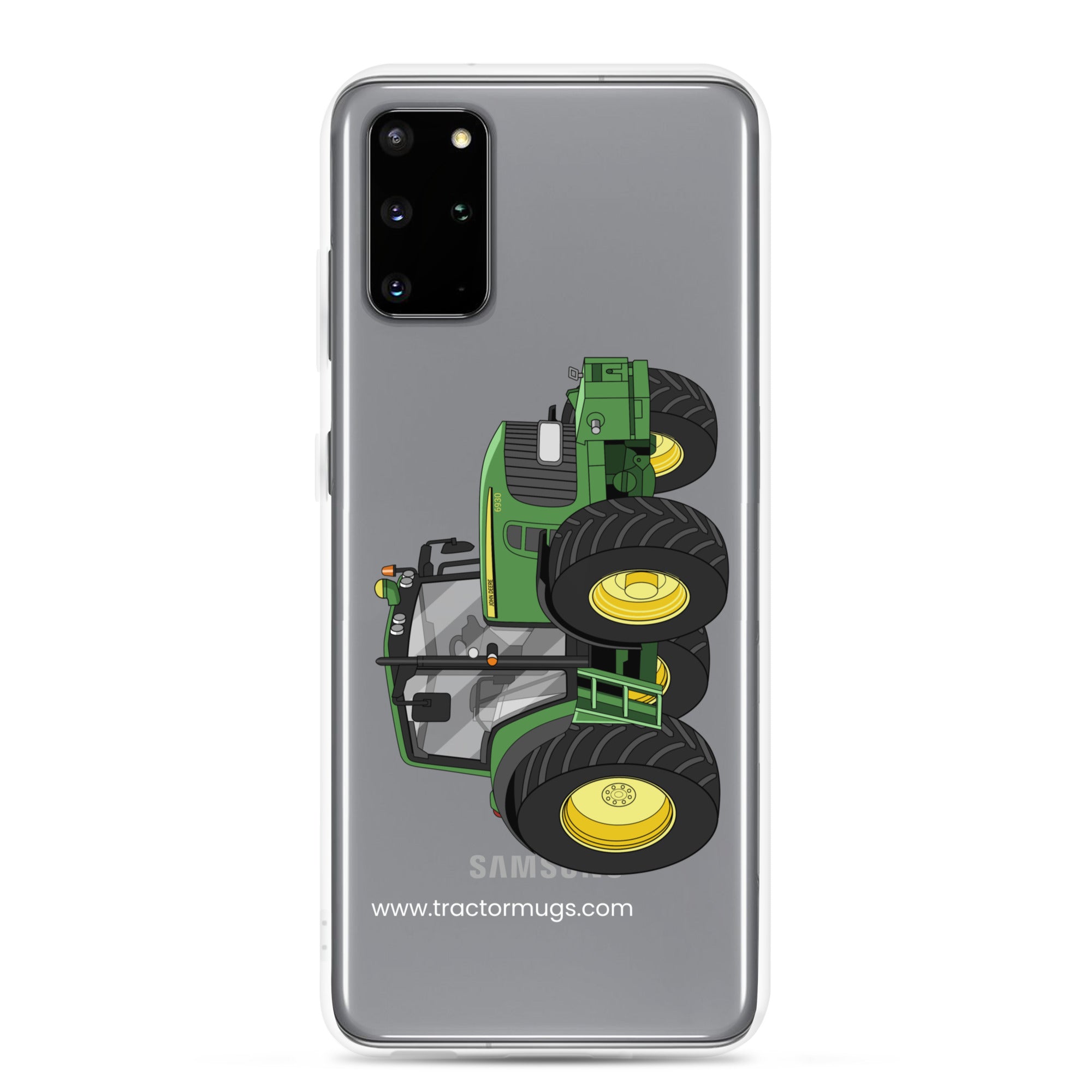 The Tractor Mugs Store Samsung Galaxy S20 Plus John Deere 6930 Premium | Clear Case for Samsung® Quality Farmers Merch