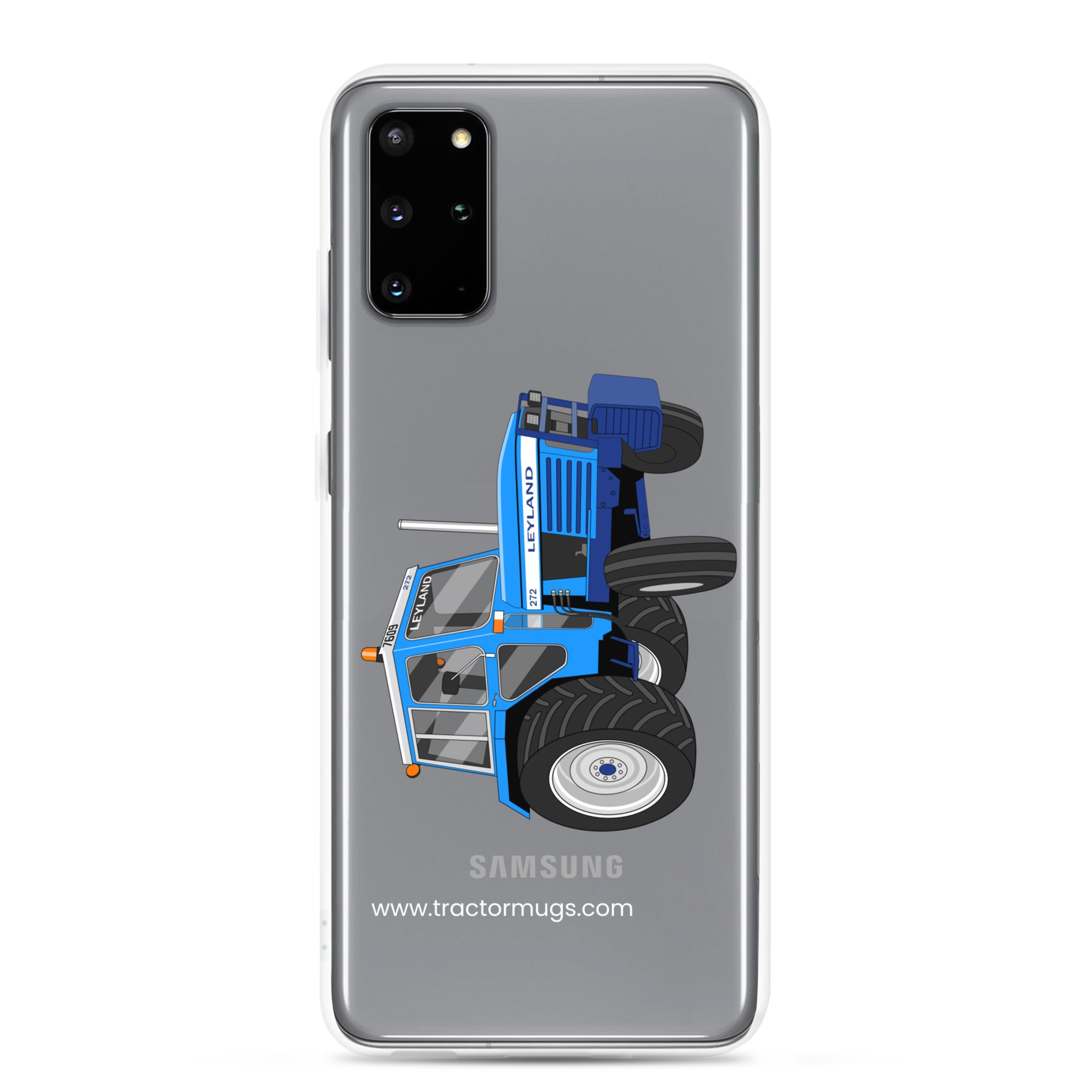 The Tractor Mugs Store Samsung Galaxy S20 Plus Leyland 272 | Clear Case for Samsung® Quality Farmers Merch