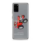 The Tractor Mugs Store Samsung Galaxy S20 Plus Massey Ferguson 185  |  Clear Case for Samsung® Quality Farmers Merch