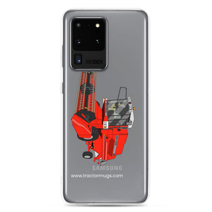 The Tractor Mugs Store Samsung Galaxy S20 Ultra 1994 Massey Ferguson 32 Combine Harvester | Clear Case for Samsung® Quality Farmers Merch