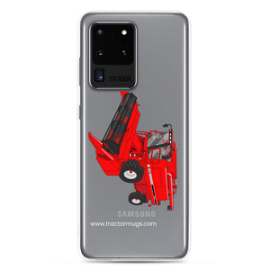 The Tractor Mugs Store Samsung Galaxy S20 Ultra Case IH Axial Flow 2188 Harvester | Clear Case for Samsung® Quality Farmers Merch