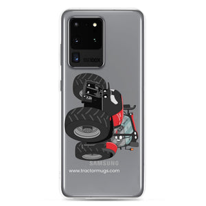 The Tractor Mugs Store Samsung Galaxy S20 Ultra Case IH Optum 300 CVX | Clear Case for Samsung® Quality Farmers Merch