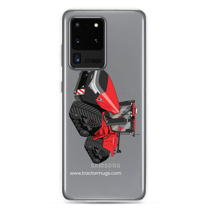 The Tractor Mugs Store Samsung Galaxy S20 Ultra Case IH Quadtrac 715 | Clear Case for Samsung® Quality Farmers Merch
