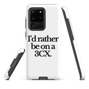 The Tractor Mugs Store Samsung Galaxy S20 Ultra I'D RATHER BE ON A 3CX | Tough case for Samsung® Quality Farmers Merch