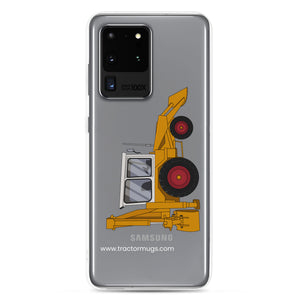 The Tractor Mugs Store Samsung Galaxy S20 Ultra JCB 3C (1975) | Clear Case for Samsung® Quality Farmers Merch