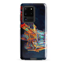 The Tractor Mugs Store Samsung Galaxy S20 Ultra JCB 3CX White Cabin | Splash Art Tough case for Samsung® Quality Farmers Merch