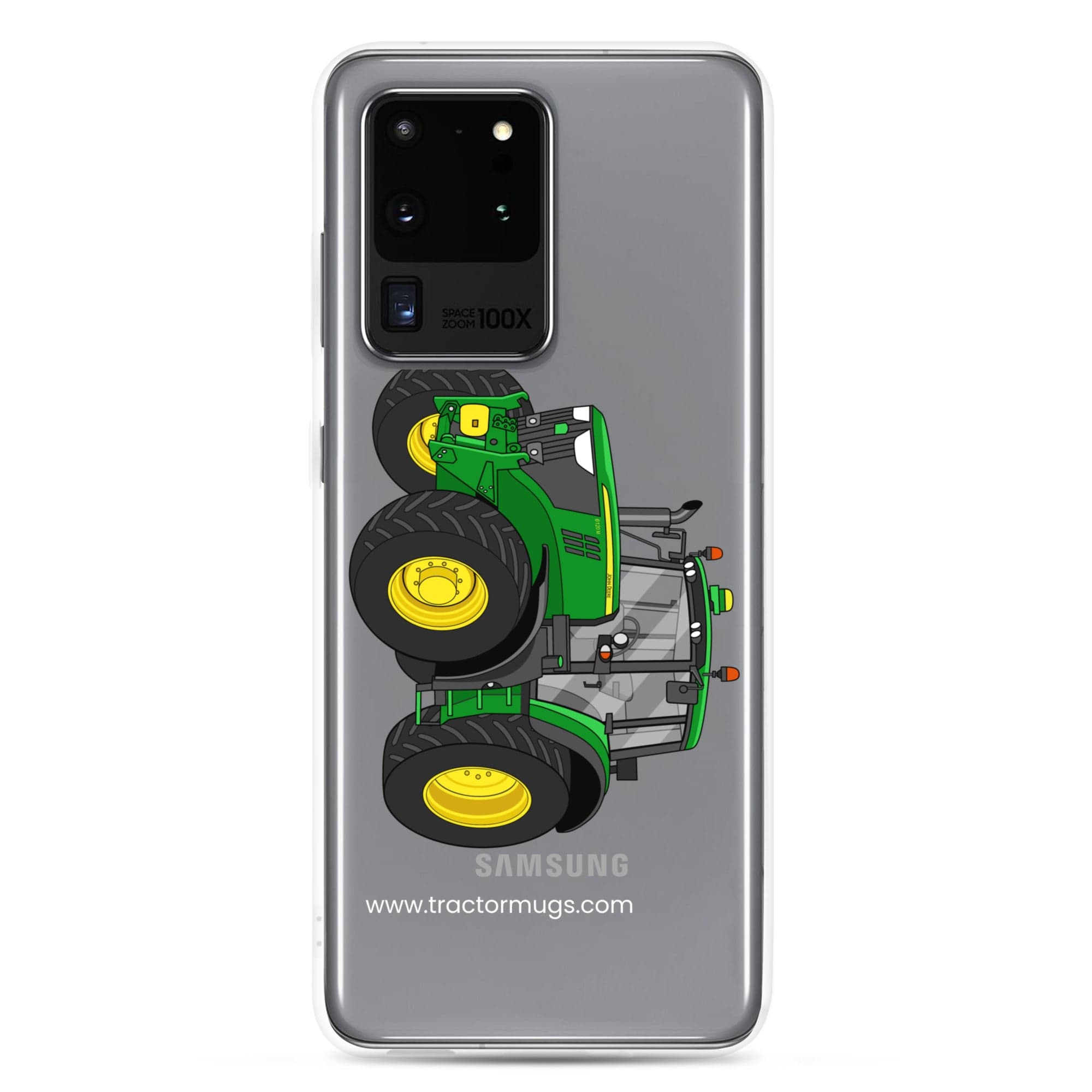 The Tractor Mugs Store Samsung Galaxy S20 Ultra John Deere 6120 M | Clear Case for Samsung® Quality Farmers Merch