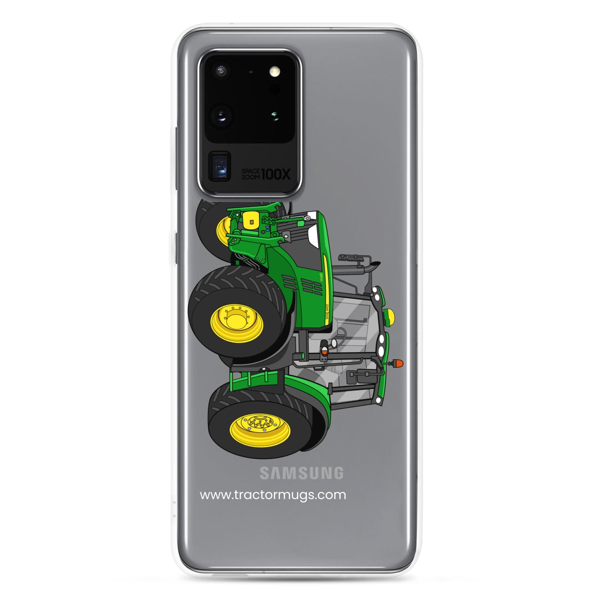 The Tractor Mugs Store Samsung Galaxy S20 Ultra John Deere 6155 M | Clear Case for Samsung® Quality Farmers Merch