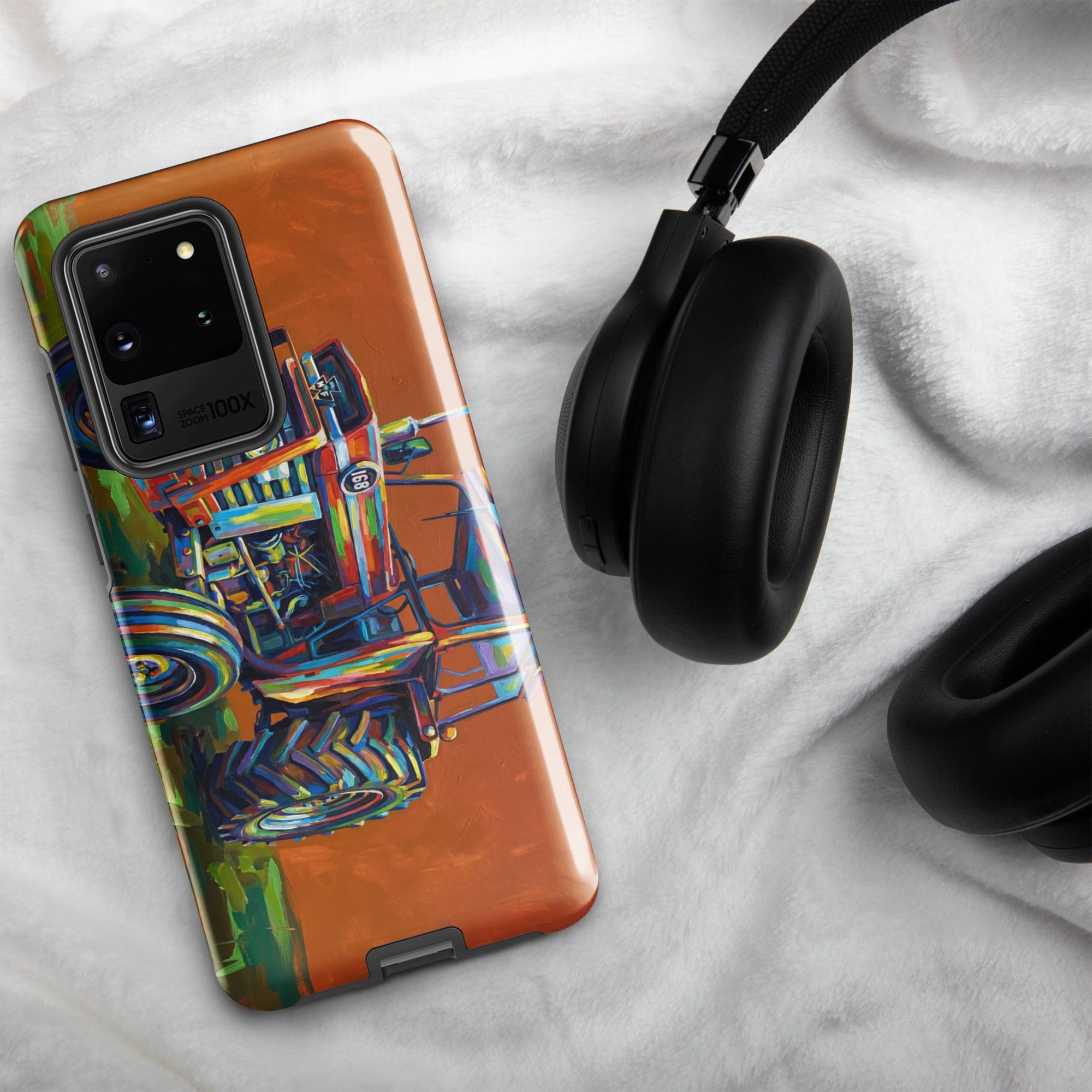 The Tractor Mugs Store Samsung Galaxy S20 Ultra Massey Ferguson 168 | Splash Art Tough case for Samsung® Quality Farmers Merch