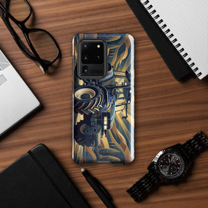 The Tractor Mugs Store Samsung Galaxy S20 Ultra New Holland TM 155  | Art Deco Tough case for Samsung® Quality Farmers Merch