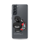 The Tractor Mugs Store Samsung Galaxy S21 Case IH Optum 300 CVX | Clear Case for Samsung® Quality Farmers Merch