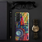 The Tractor Mugs Store Samsung Galaxy S21 CASE MX 130 | Splash Art Tough case for Samsung® Quality Farmers Merch