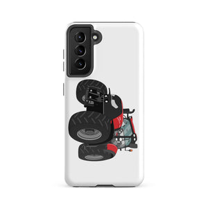 The Tractor Mugs Store Samsung Galaxy S21 FE Case IH Optum 300 CVX | Tough case for Samsung® Quality Farmers Merch