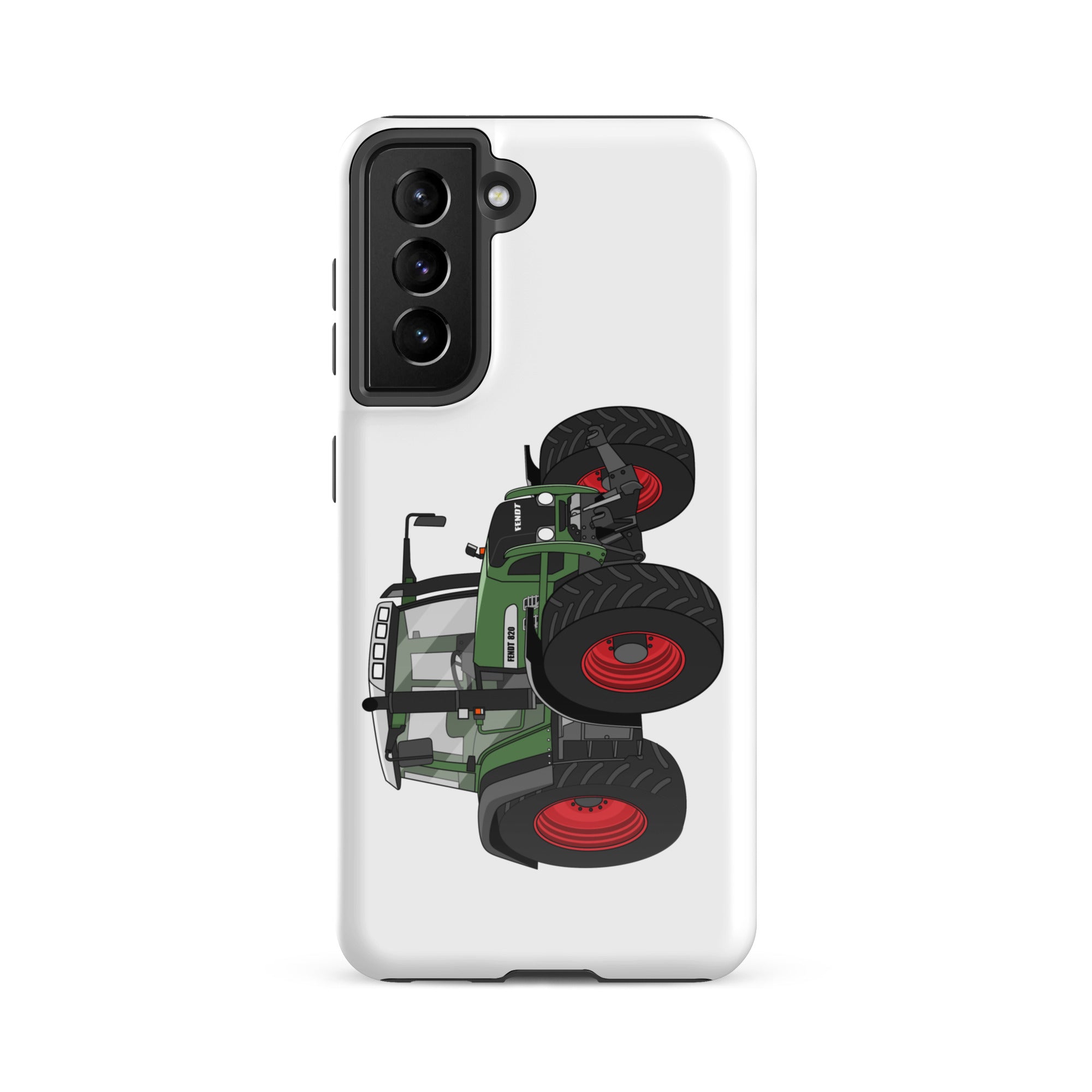 The Tractor Mugs Store Samsung Galaxy S21 FE Fendt 820 VArio TMS | Tough case for Samsung® Quality Farmers Merch