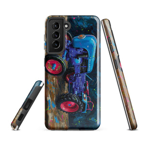 The Tractor Mugs Store Samsung Galaxy S21 FE Porsche Diesel A111 Splash Art | Tough case for Samsung® Quality Farmers Merch