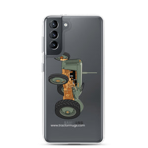 The Tractor Mugs Store Samsung Galaxy S21 Ferguson FE 35 | Clear Case for Samsung® Quality Farmers Merch