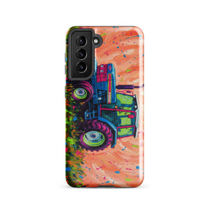 The Tractor Mugs Store Samsung Galaxy S21 Ford 6640 Splash Art | Tough case for Samsung® Quality Farmers Merch