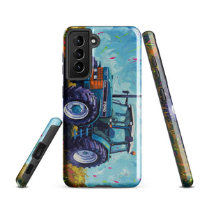 The Tractor Mugs Store Samsung Galaxy S21 Ford 8340 Splash Art | Tough case for Samsung® Quality Farmers Merch
