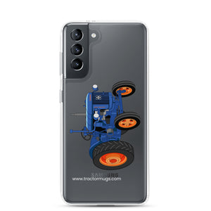 The Tractor Mugs Store Samsung Galaxy S21 Fordson E27N L4 | Clear Case for Samsung® Quality Farmers Merch