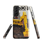 The Tractor Mugs Store Samsung Galaxy S21 JCB 3C II Advert | Tough case for Samsung® Quality Farmers Merch