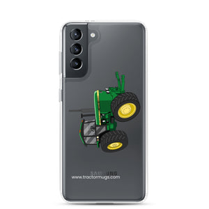 The Tractor Mugs Store Samsung Galaxy S21 John Deere 4440 4WD  |  Clear Case for Samsung® Quality Farmers Merch