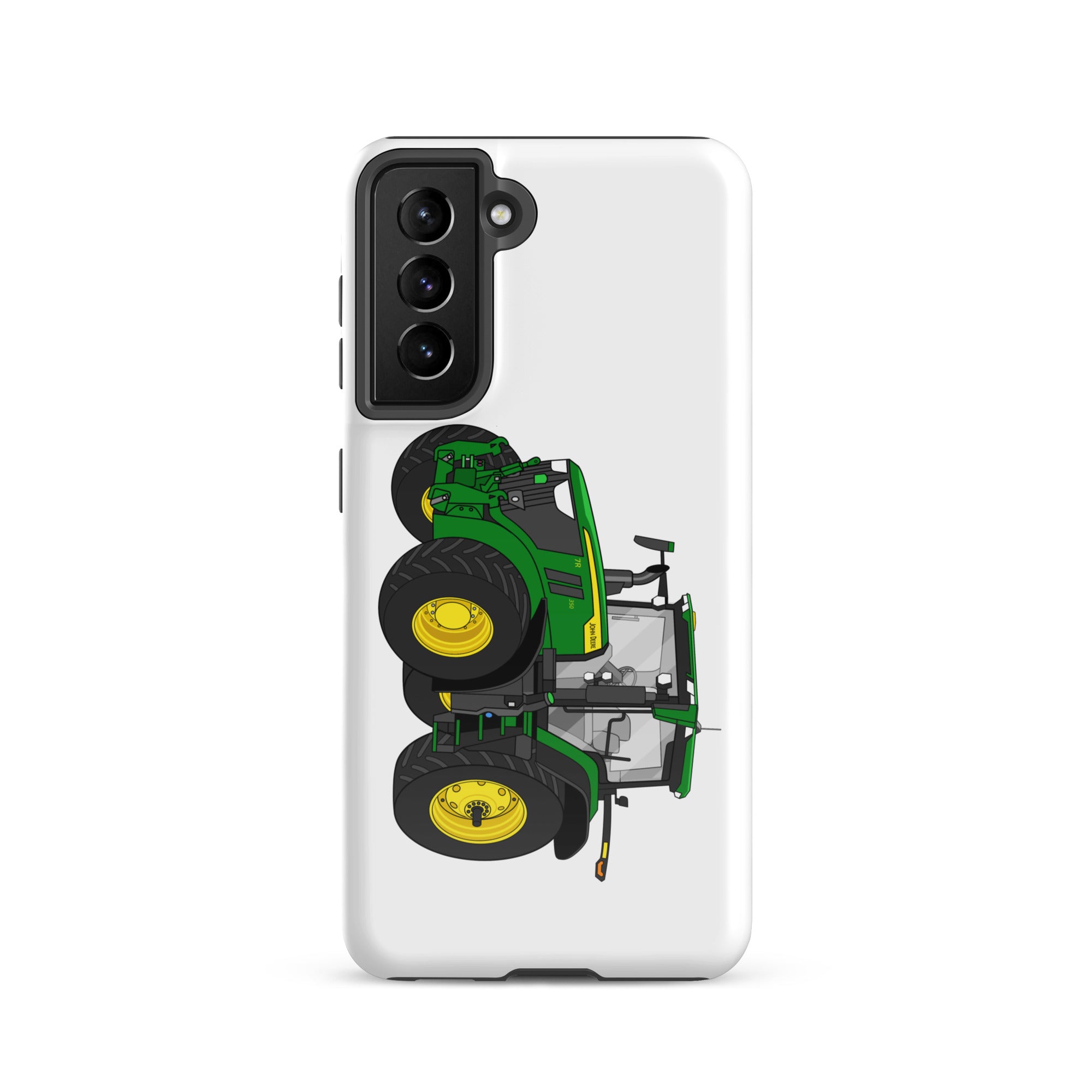 The Tractor Mugs Store Samsung Galaxy S21 John Deere 7R 350 Auto Power | Tough case for Samsung® Quality Farmers Merch