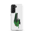 The Tractor Mugs Store Samsung Galaxy S21 John Deere X9 1100 Combine | Tough case for Samsung® Quality Farmers Merch