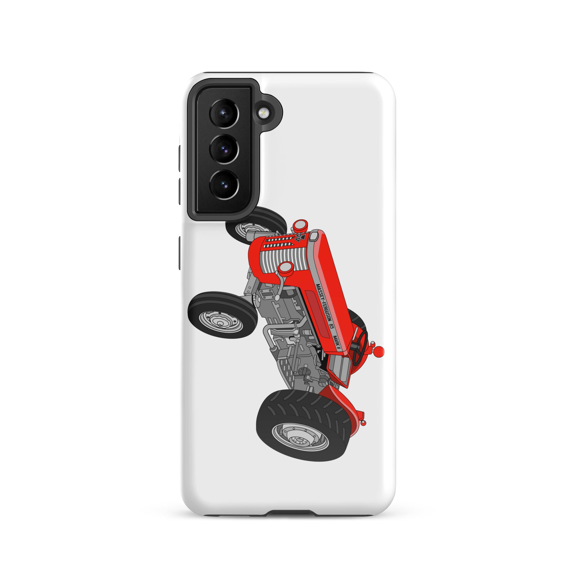 The Tractor Mugs Store Samsung Galaxy S21 Massey-Ferguson 65 Mark II | Tough case for Samsung® Quality Farmers Merch