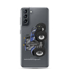 The Tractor Mugs Store Samsung Galaxy S21 New Holland T8 435 | Clear Case for Samsung® Quality Farmers Merch