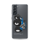 The Tractor Mugs Store Samsung Galaxy S21 New Holland The 7040-1 | Clear Case for Samsung® Quality Farmers Merch