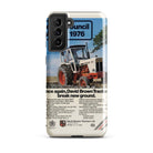 The Tractor Mugs Store Samsung Galaxy S21 Plus David Brown Advert | Tough case for Samsung® Quality Farmers Merch