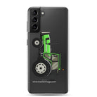 The Tractor Mugs Store Samsung Galaxy S21 Plus Deutz DX 90 | Clear Case for Samsung® Quality Farmers Merch