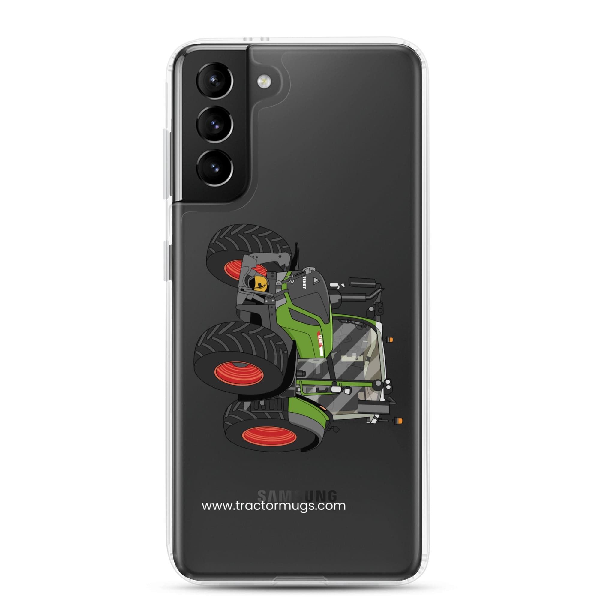 The Tractor Mugs Store Samsung Galaxy S21 Plus Fendt Vario 313 | Clear Case for Samsung® Quality Farmers Merch