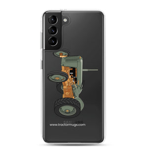 The Tractor Mugs Store Samsung Galaxy S21 Plus Ferguson FE 35 | Clear Case for Samsung® Quality Farmers Merch