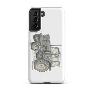 The Tractor Mugs Store Samsung Galaxy S21 Plus Ford 6640 Pencil Sketch | Tough case for Samsung® Quality Farmers Merch