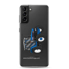 The Tractor Mugs Store Samsung Galaxy S21 Plus Ford 6640 SE 4WD | Clear Case for Samsung® Quality Farmers Merch