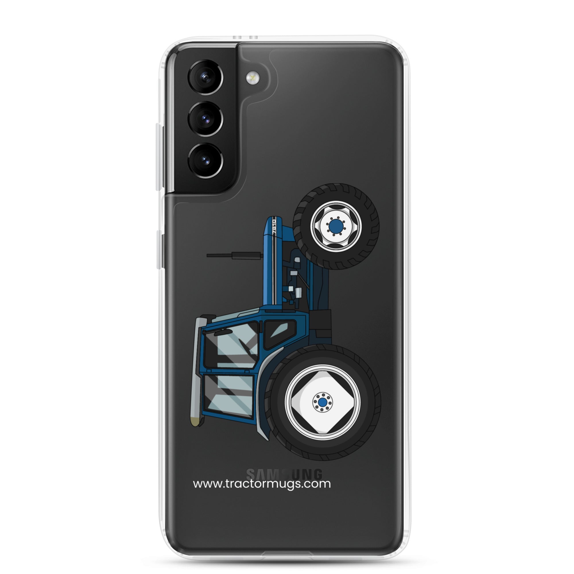 The Tractor Mugs Store Samsung Galaxy S21 Plus Ford 7810  | Clear Case for Samsung® Quality Farmers Merch