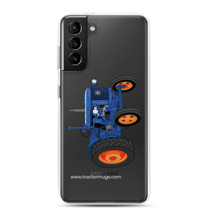 The Tractor Mugs Store Samsung Galaxy S21 Plus Fordson E27N L4 | Clear Case for Samsung® Quality Farmers Merch