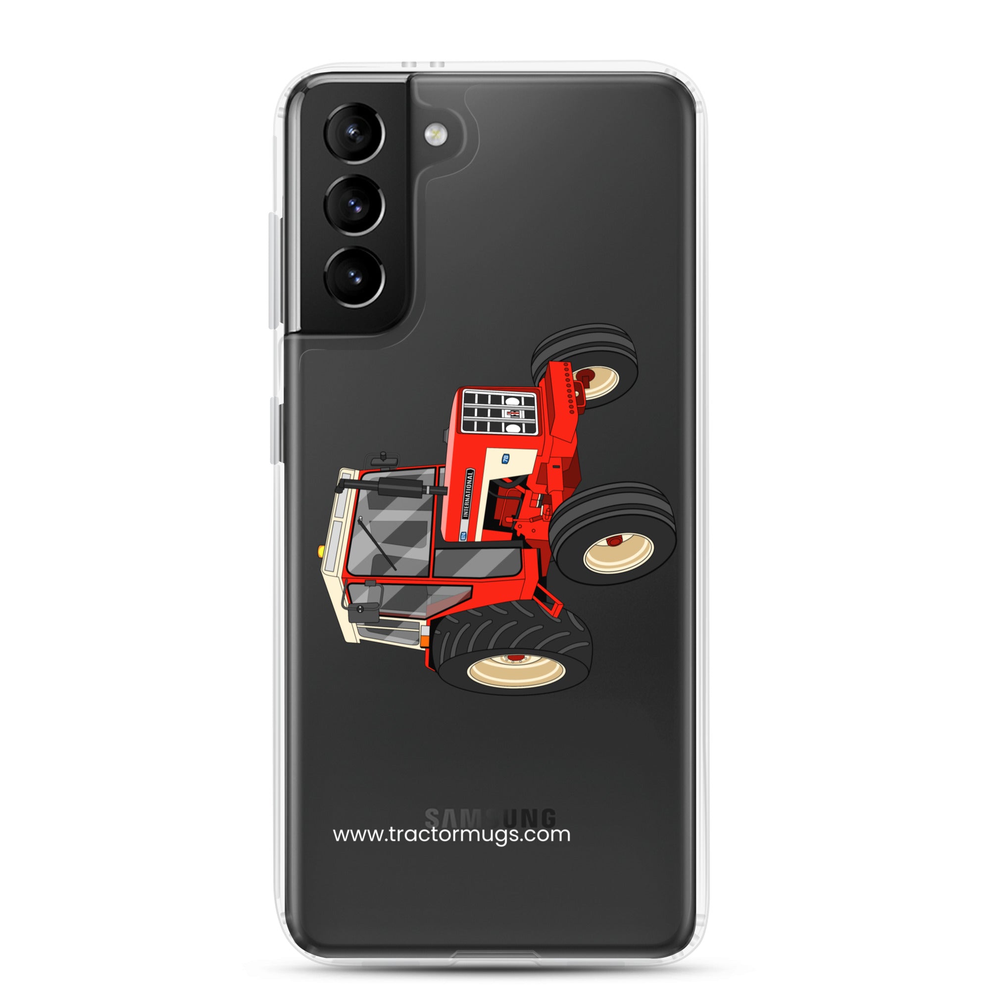 The Tractor Mugs Store Samsung Galaxy S21 Plus International 674 | Clear Case for Samsung® Quality Farmers Merch