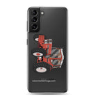 The Tractor Mugs Store Samsung Galaxy S21 Plus International 885 XL 4WD | Clear Case for Samsung® Quality Farmers Merch
