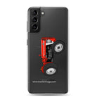 The Tractor Mugs Store Samsung Galaxy S21 Plus Massey Ferguson 135  |  Clear Case for Samsung® Quality Farmers Merch