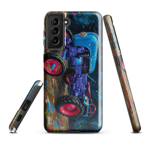 The Tractor Mugs Store Samsung Galaxy S21 Plus Porsche Diesel A111 Splash Art | Tough case for Samsung® Quality Farmers Merch