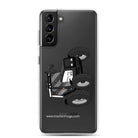 The Tractor Mugs Store Samsung Galaxy S21 Plus Valmet Mega 8600 | Clear Case for Samsung® Quality Farmers Merch