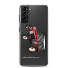 The Tractor Mugs Store Samsung Galaxy S21 Plus Zetor Crystal 8011 | Clear Case for Samsung® Quality Farmers Merch