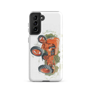The Tractor Mugs Store Samsung Galaxy S21 Porsche Diesel A111 Watercolor | Tough case for Samsung® Quality Farmers Merch