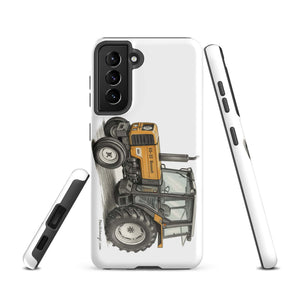 The Tractor Mugs Store Samsung Galaxy S21 Renault 65-32 MX Pencil Sketch | Tough case for Samsung® Quality Farmers Merch