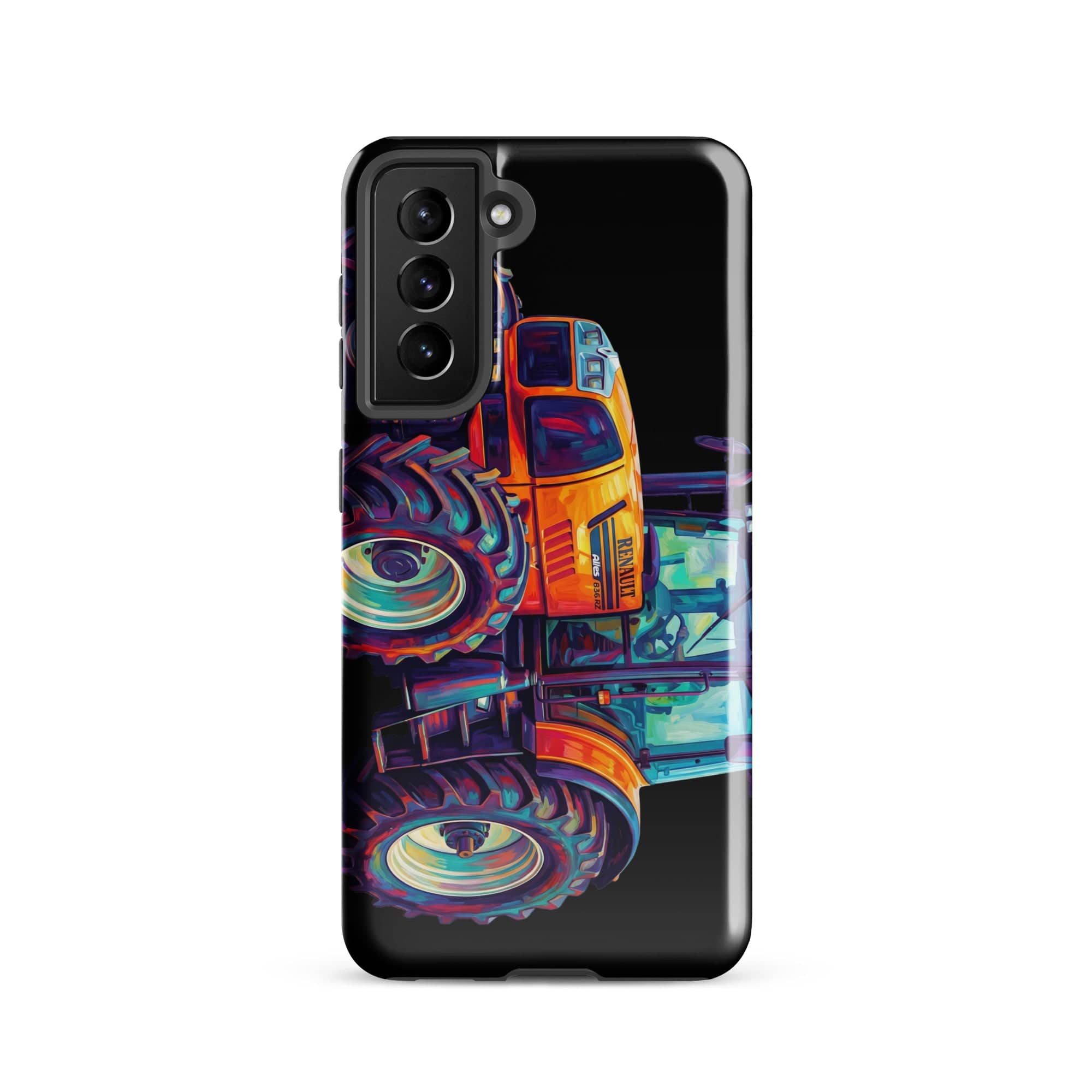 The Tractor Mugs Store Samsung Galaxy S21 Renault Atles 926 | Splash Art Tough case for Samsung® Quality Farmers Merch